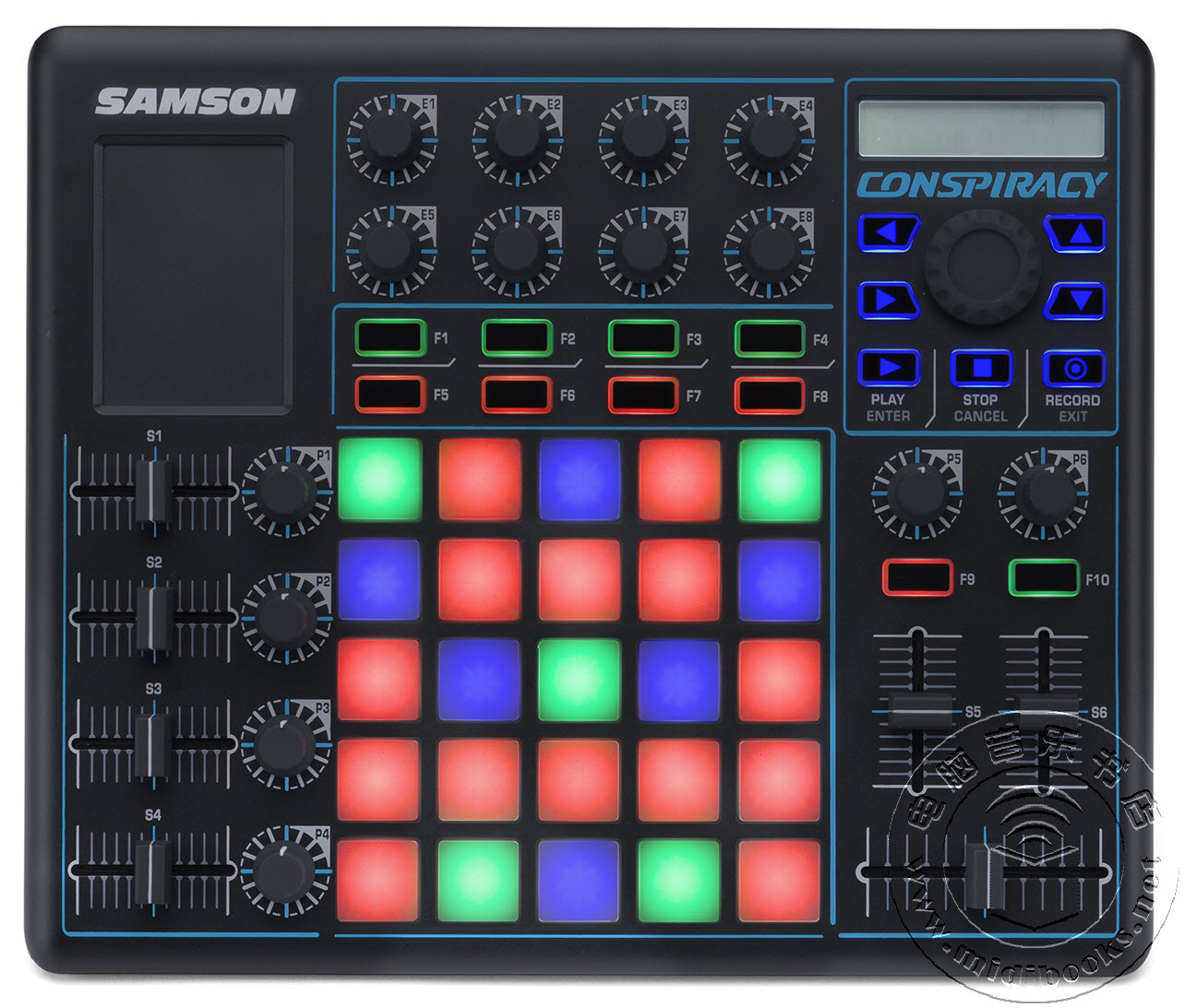Samson（山逊）发布Conspiracy（密谋）USB MIDI控制器（视频）