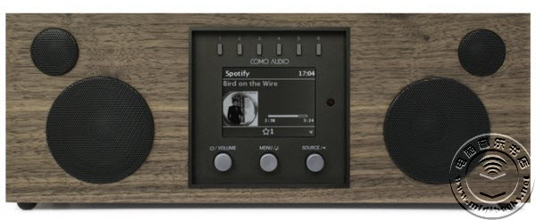 Como Audio推经典造型实木无线音箱Solo和Duetto