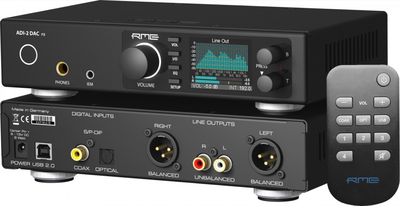 RME 发布 ADI-2 DAC — HiFi 顶级音质解码器、耳放、音频接口