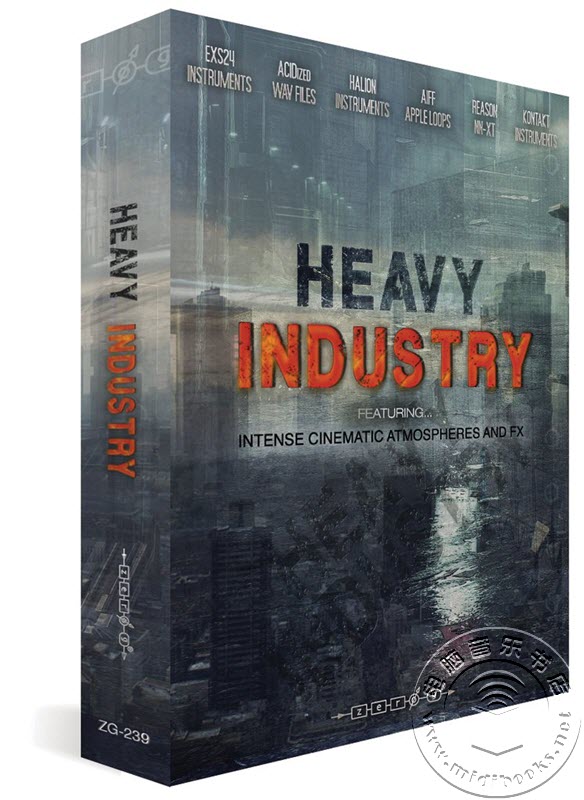 Zero-G发布重工业（Heavy Industry）音效包：带有强烈的电影氛围和FX效果