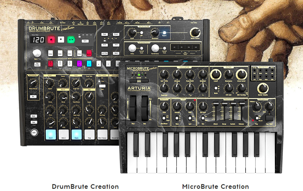 Arturia 发布限量版创作系列 DrumBrute 和 MicroBrute 键盘控制器