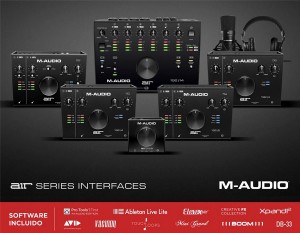 M-AUDIO发布新一代高性能AIR系列音频接口（视频）
