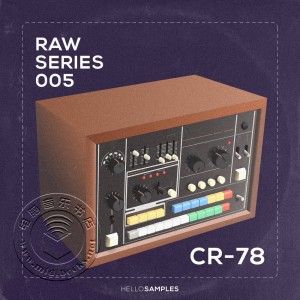 老式Roland CR-78鼓机采样音色包：Raw Series 5（视频）