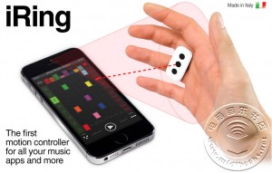 IK Multimedia 推出利用手势操作 iOS 设备的神器 iRing