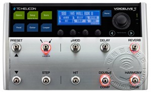 TC Helicon 发布 VoiceLive 3 人声处理器（视频）