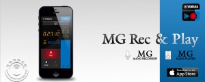 YAMAHA发布用于MG系列调音台的iPhone/iPad全新应用“MG Rec & Play”