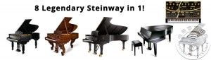 Sound Magic发布Mega Steinway合集，囊括历史上著名的8台斯坦威（Steinway）钢琴