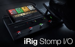 IK Multimedia 发布带有96KHz精度音频接口的 iRig Stomp I/O 吉他踏板