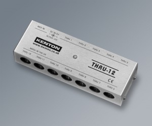Kenton 发布Thru-12 MIDI Thru 控制盒
