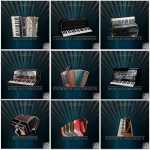 Best Service的手风琴2（Accordions 2）音色库中的乐器可以独立发售
