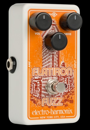 Electro-Harmonix 推出 Flatiron Fuzz 效果器