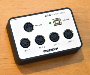 MeeBlip 发布 cubit MIDI Splitter（MIDI分配器）