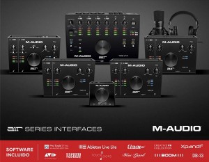 M-AUDIO发布新一代高性能AIR系列音频接口（视频）