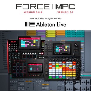 Akai宣布Force和MPC工作站的最新固件更新已集成Ableton