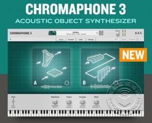 AAS发布新版声学对象合成器 Chromaphone 3