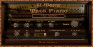 Syntheway发布H-Tonk Tack Piano虚拟钢琴插件
