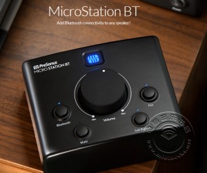 PreSonus 发布 MicroStation BT 蓝牙立体声监听接收器（视频）