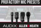 Allen & Heath 和 Audix 发布用于A&H数字调音台的话筒预置程序