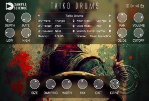 【福利】Sample Science发布免费的Taiko Drums（日本太鼓）虚拟乐器（视频）