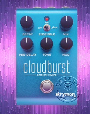 Strymon 推出 Cloudburst 环境混响吉他效果器（视频）