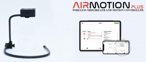 Papritech发布AirMotion Plus，无线MIDI呼吸和运动控制器（视频）