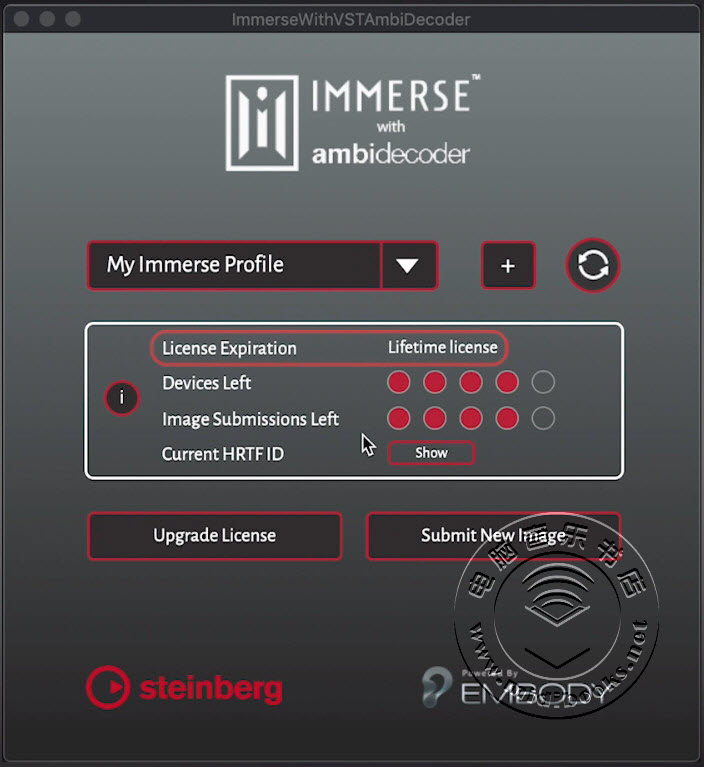 Steinberg推出可用于Nuendo和Cubase下的人工智能三维声场插件Immerse