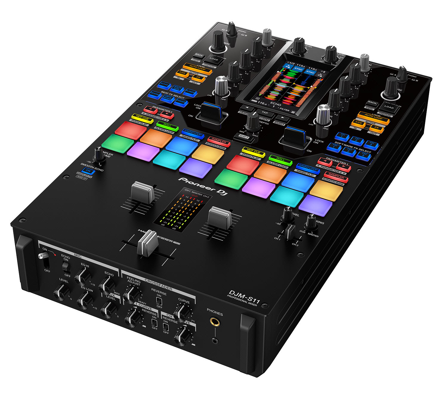 先锋（Pioneer）发布2ch专业搓碟风格DJ混音器DJM-S11