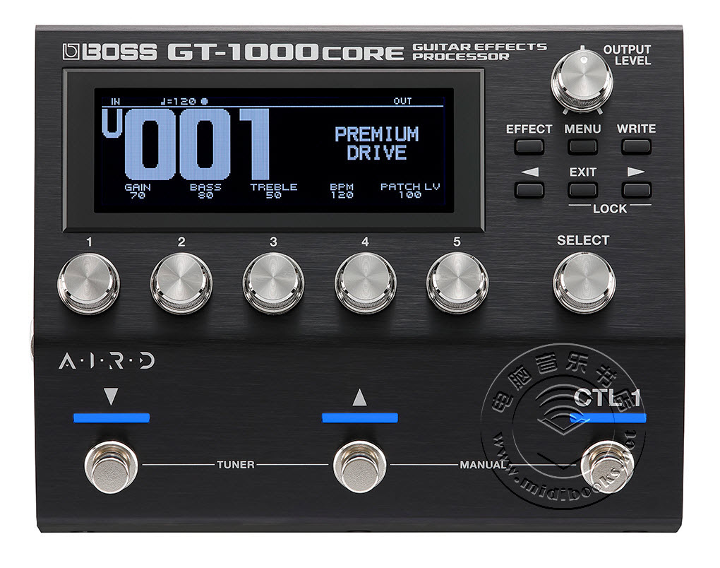 BOSS 发布 GT-1000CORE 吉他效果器（视频）