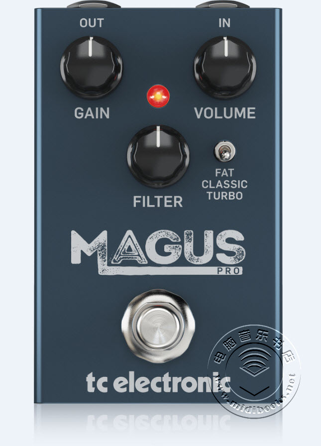 TC Electronic 推出多用途模拟失真单块效果器 Magus Pro（视频）