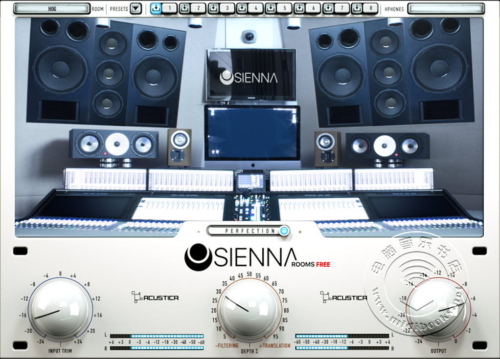 Acustica Audio发布耳机校正和控制室模拟软件Sienna限时免费版