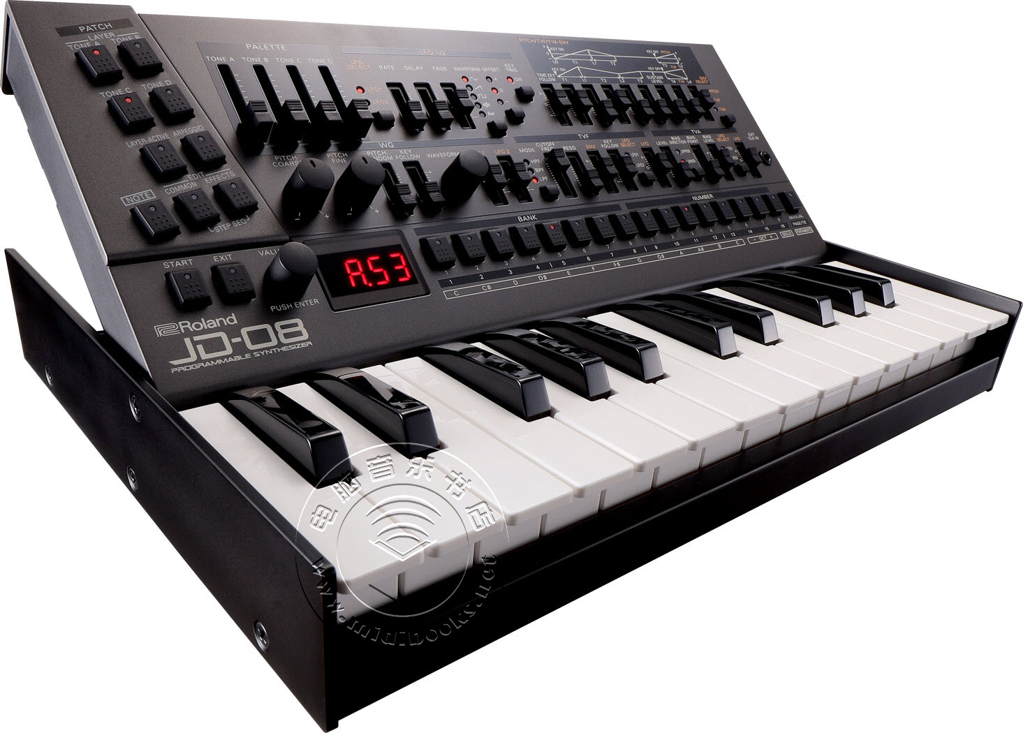 Roland（罗兰）发布 JX-08 和 JD-08 硬件合成器音源（视频）