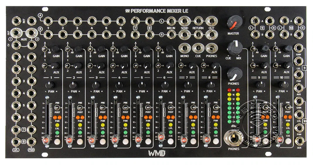 WMD的Performance Mixer LE（表演调音台LE）再次上市