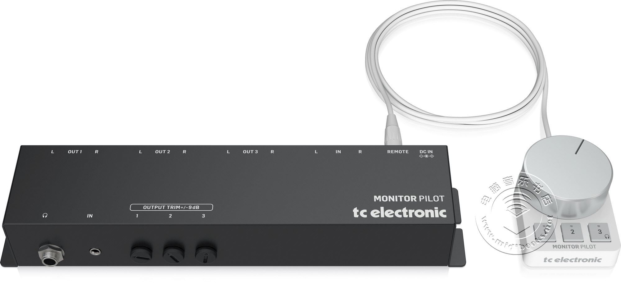 TC电子发布带有桌面控制的多音箱切换控制器Monitor Pilot