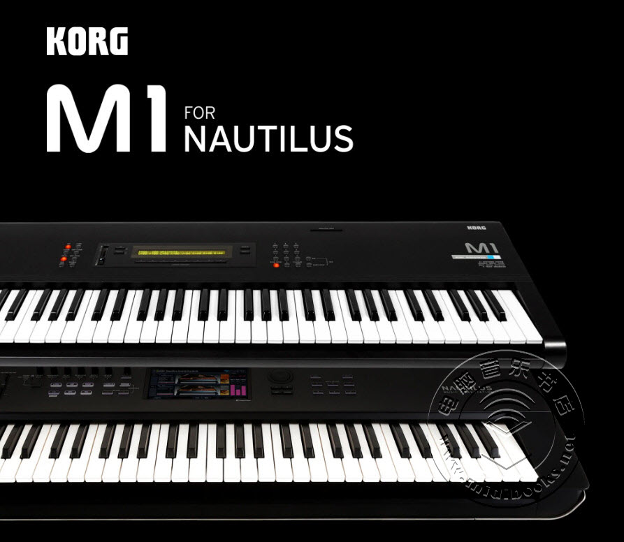 Korg发布可用在Nautilus合成器上的经典M1合成器音色库